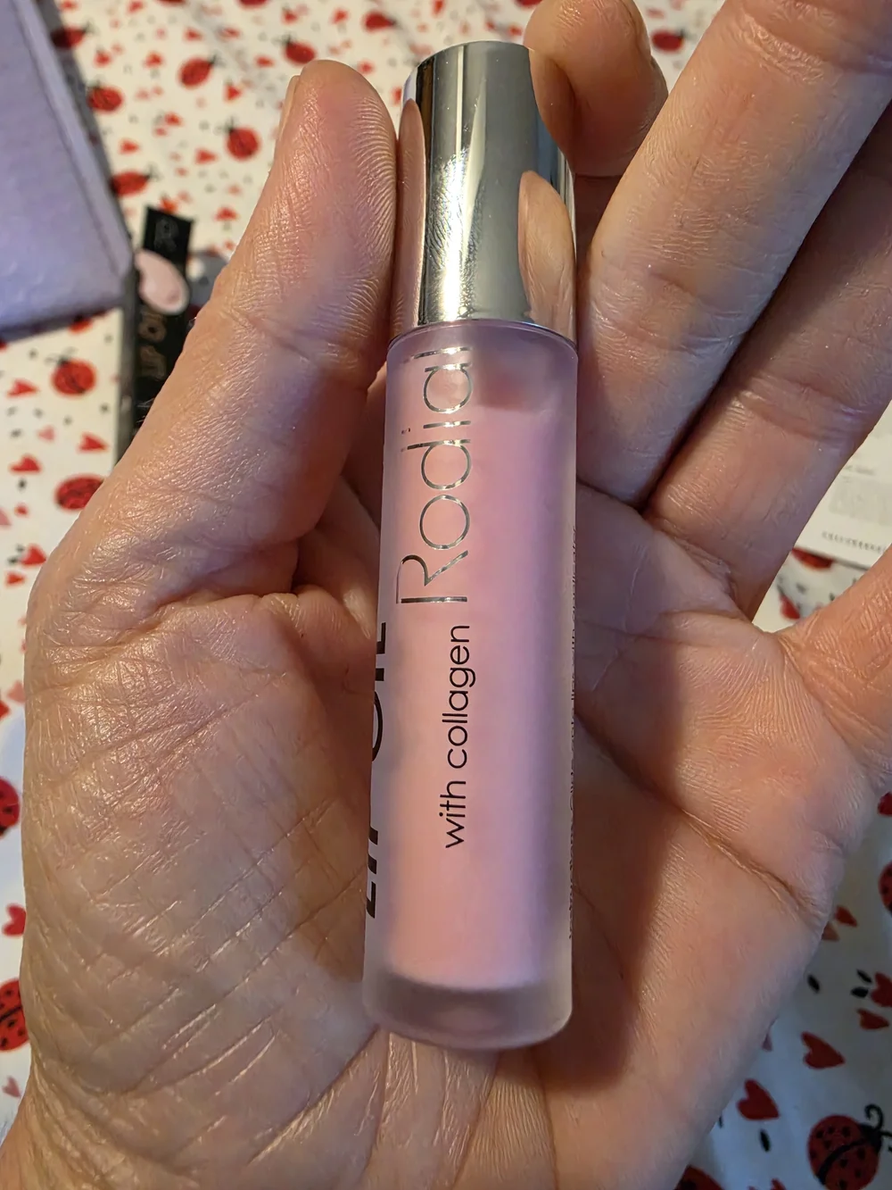 Rodial Lip Oil in Soft Pink Natural Oils